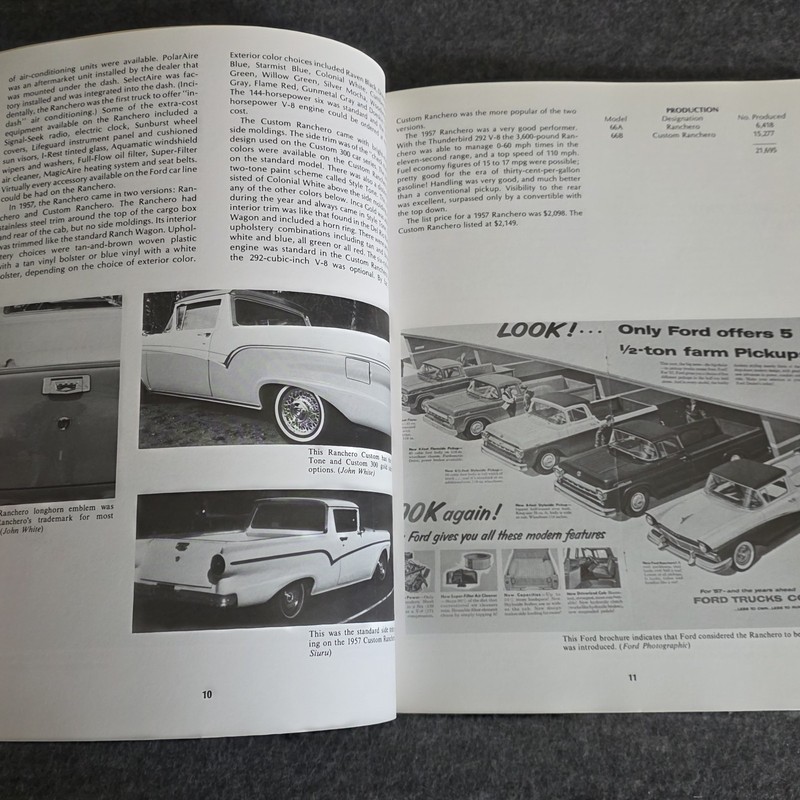Ford Ranchero 1957-1979 Photofacts Bill Holder Bill Siura Classic Motorbooks gallery
