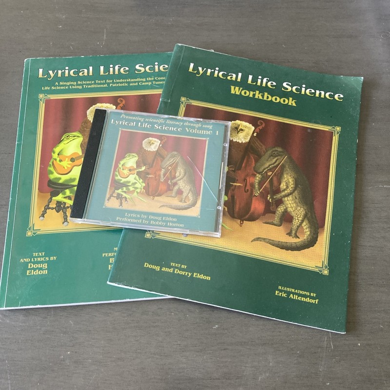 Lyrical Life Science Set w/ DVD Doug & Dorry Eldon Homeschool Science kit