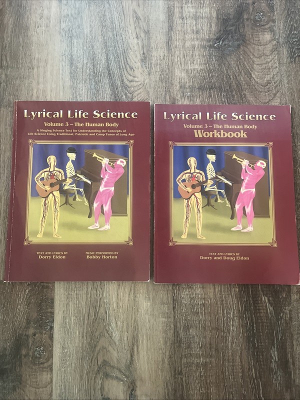 Lyrical Life Science Volume 3 Workbook/Textbook