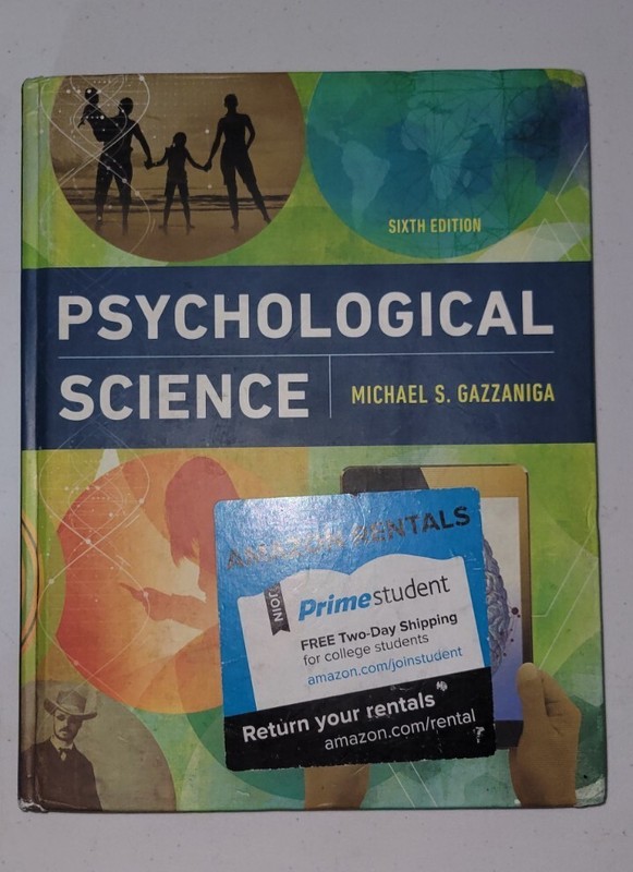 Psychological Science by Michael Gazzaniga (2018, Ringbound / Mixed Media)