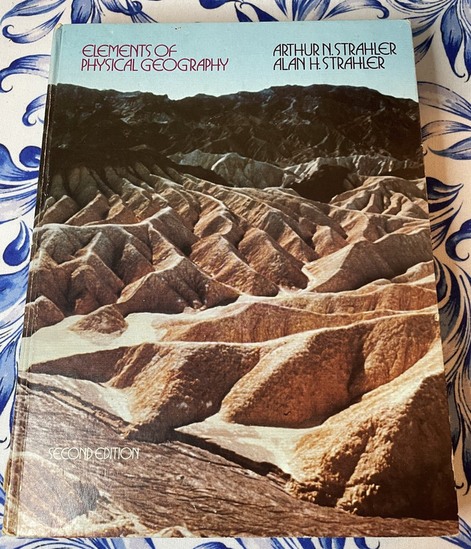 Elements of Physical Geography, Arthur N. Strahler, HB, Ex-Lib, 1979, Textbook