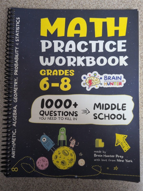 Math Practice Workbook Grades 6-8: 1000+ Questions You Need to Kill in Middl…