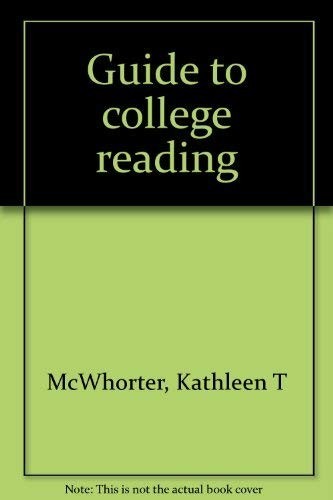 Title Guide to college reading – ACCEPTABLE