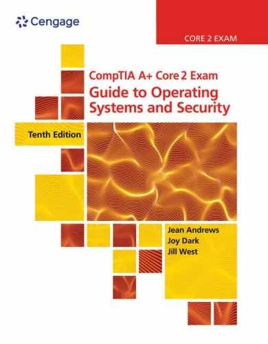 CompTIA A+ Core 2 Exam: – Loose Leaf, by Andrews Jean Shelton – Acceptable u