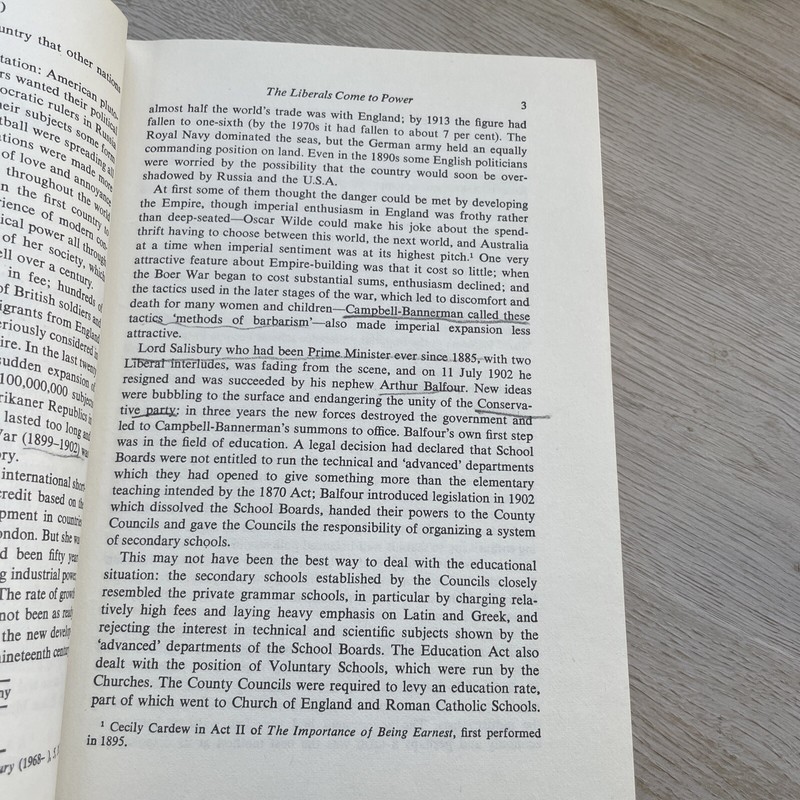 Short Oxford History of the Modern World Ser.: Empire to Welfare State : English gallery