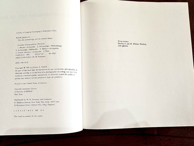 The New Archaeology and the Ancient Maya by Jeremy A. Sabloff (1990) gallery