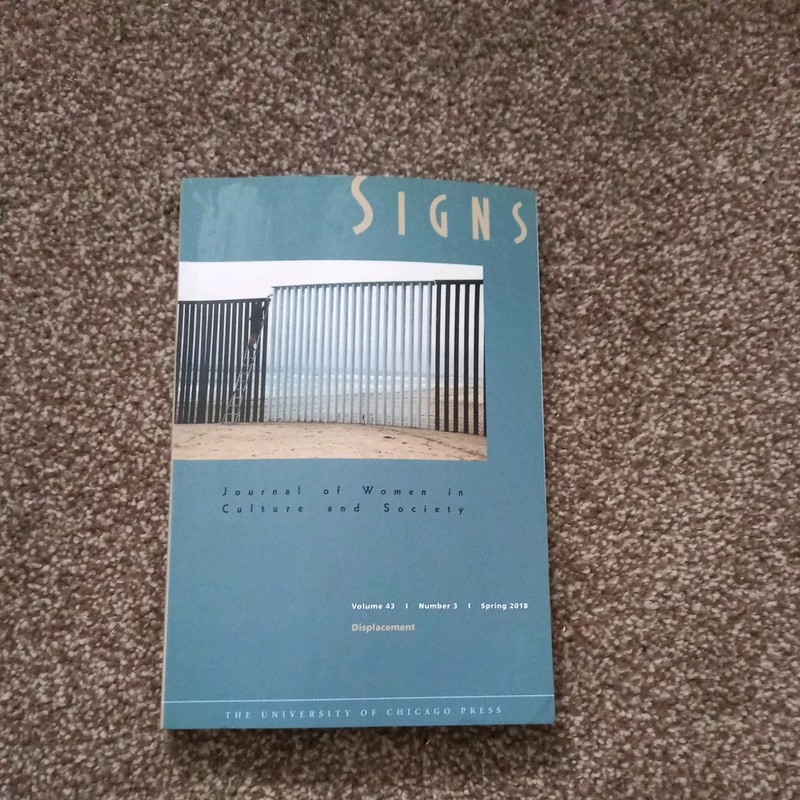 Signs Journal Of Women In Culture And Society. Volume 43 number 3 spring 2018