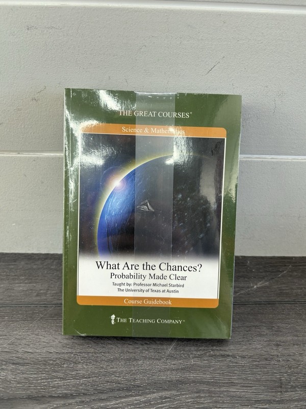 What Are The Chances? The Great Courses Guidebook & DVD NEW & SEALED