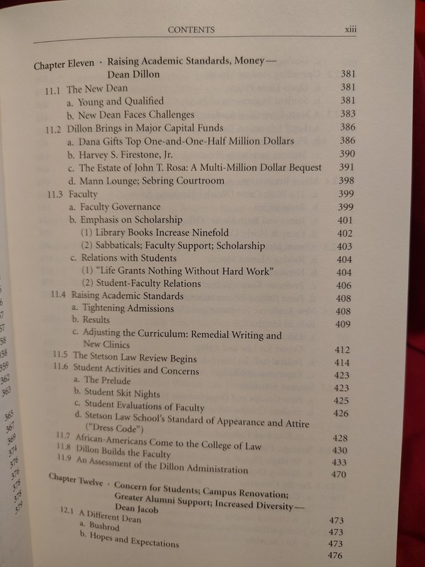 FLORIDA'S FIRST LAW SCHOOL A History of Stetson University College of Law SIGNED gallery