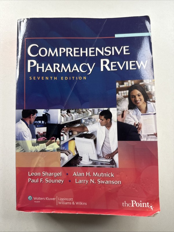 Comprehensive Pharmacy Review – Paperback By Shargel PhD RPh, Leon – GOOD