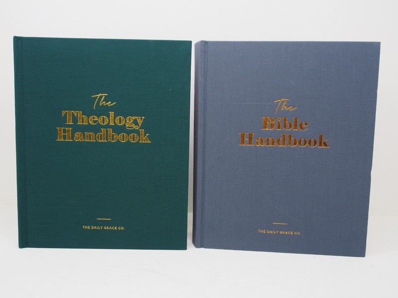 The Daily Grace Co. bundle of The Theology Handbook & The Bible Handbook