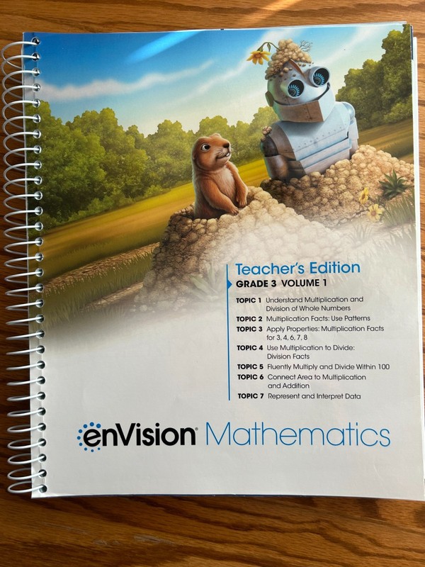 enVision Mathematics Teacher’s Edition Grade 3 Volume 1 | GOOD