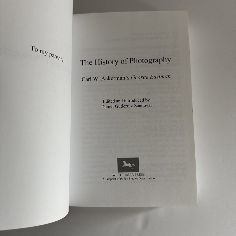 The History Of Photography: Carl W. Ackerman’s George Daniel Gutierrez-Sandoval gallery