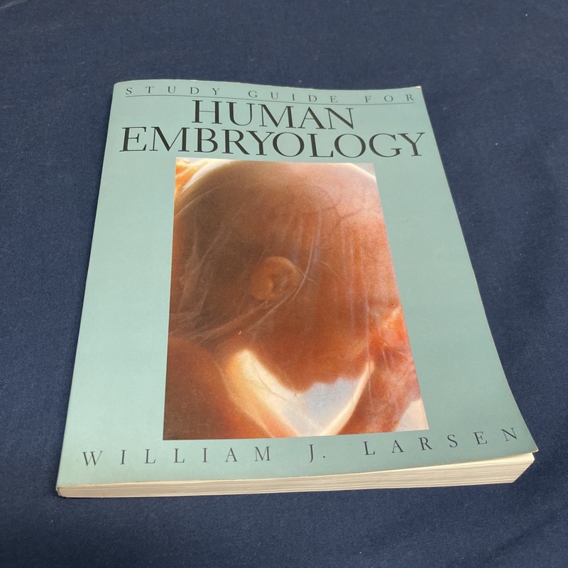 Human Embryology : Study Guide by William J. Larsen (1993, Trade Paperback)