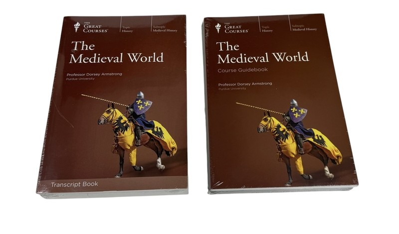 The Great Courses The Medieval World Course Guidebook Transcript Book DVD Set