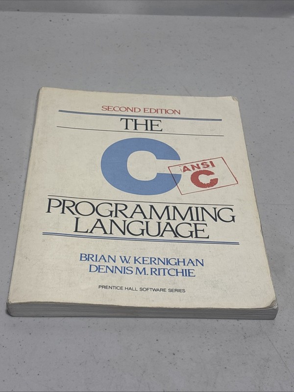 C Programming Language, 2nd – Paperback, by Brian W. Kernighan