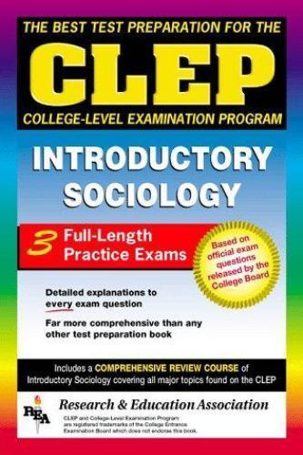 Clep Test Preparation Ser.: CLEP Introductory Sociology by Research &…
