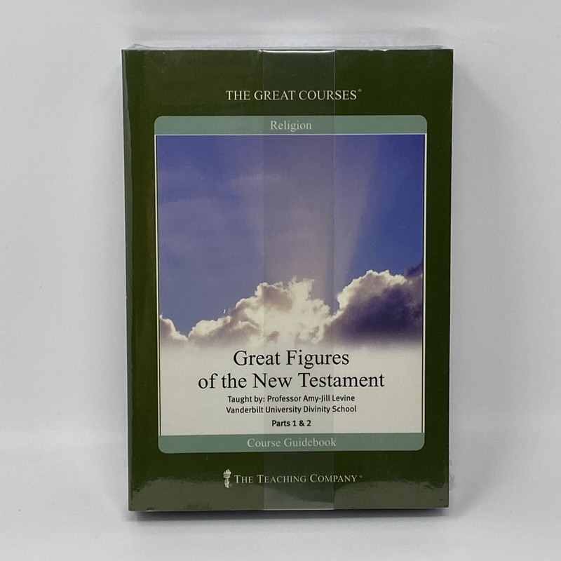 2002 Great Figures of the New Testament Guidebook & 4 DVD Set New Sealed