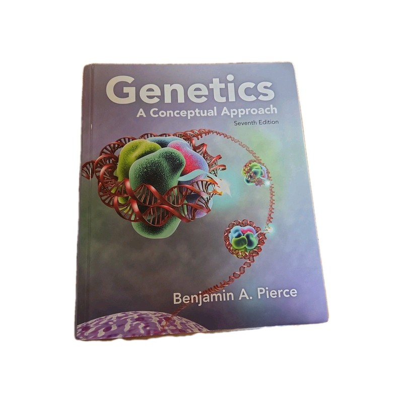 Genetics a Conceptual Approach Seventh Edition – Hard Cover- Like New