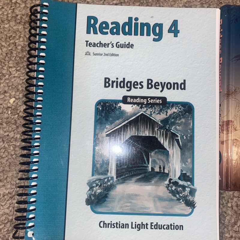 Christian Light Education Reading 4 Guides 402-405, Teachers Guide & Book CLE gallery