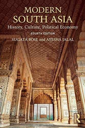 Modern South Asia: History, – Paperback, by Bose Sugata; Jalal – Acceptable