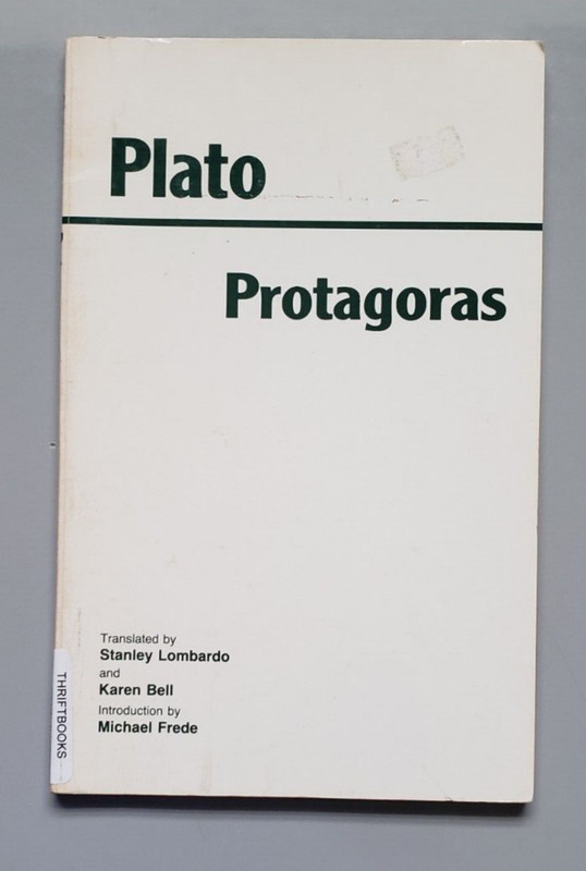 Hackett Classics Ser.: Protagoras by Plato and Michael Frede (1992, Trade…