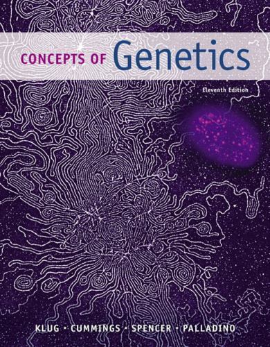 Concepts of Genetics by Michael R. Cummings, William S. Klug, Charlotte A….