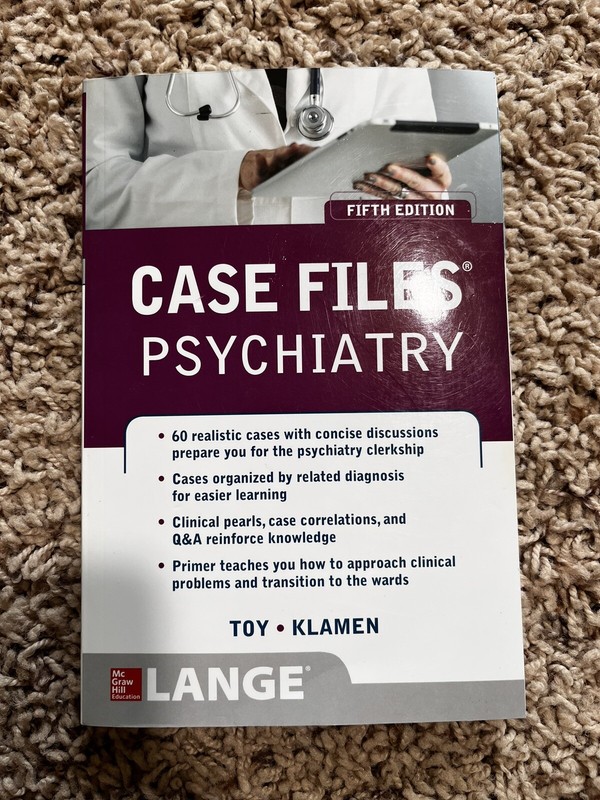 LANGE Case Files Ser.: Case Files Psychiatry, Fifth Edition by Debra L….