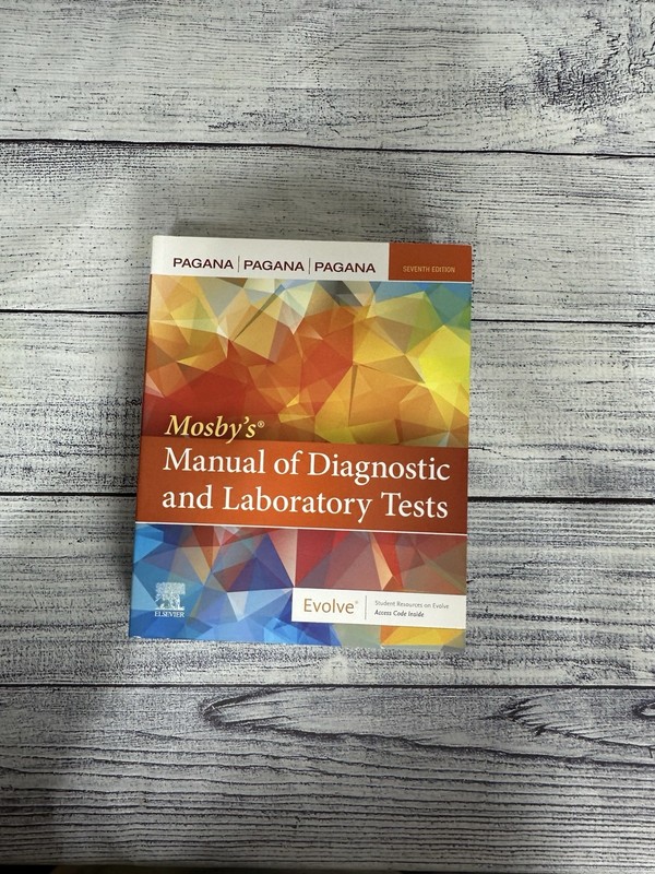 Mosbys Manual of Diagnostic and Laboratory Tests – Paperback – GOOD