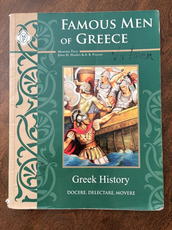 Famous Men of Greece, Greek History And Teacher Guide, Memoria Press gallery