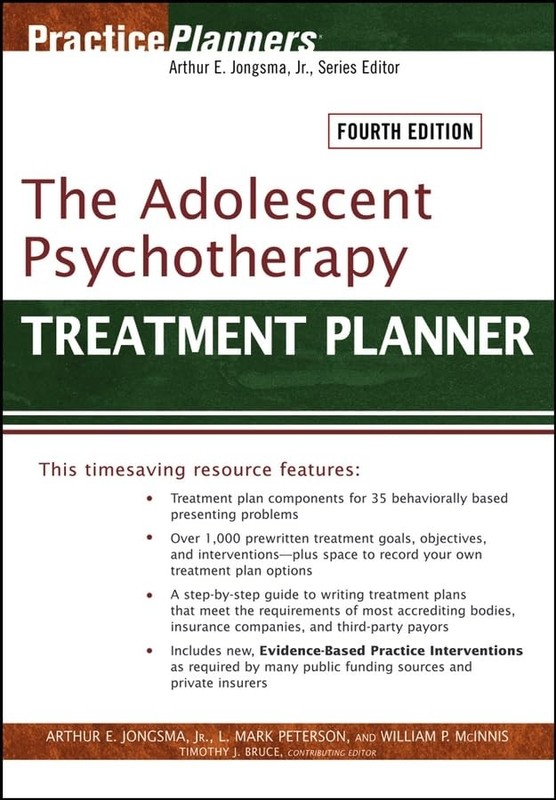 The Adolescent Psychotherapy (Practice Planners)