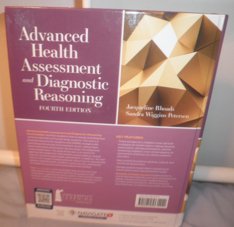 Advanced Health Assessment and Diagnostic Reasoning-Like New-HC-Free Shipping gallery