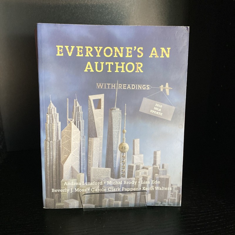 Everyone’s an Author with 2016 MLA by Andrea Lunsford (2016, Trade Paperback)