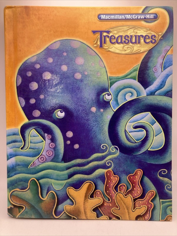 GRADE 5 UNIT 5 TEACHER’S EDITION TREASURES Book By Mac Millain Kids Children EUC