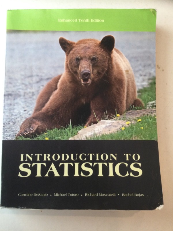 Introduction to Statistics (Enhanced 10th Edition) by DeSanto et. al
