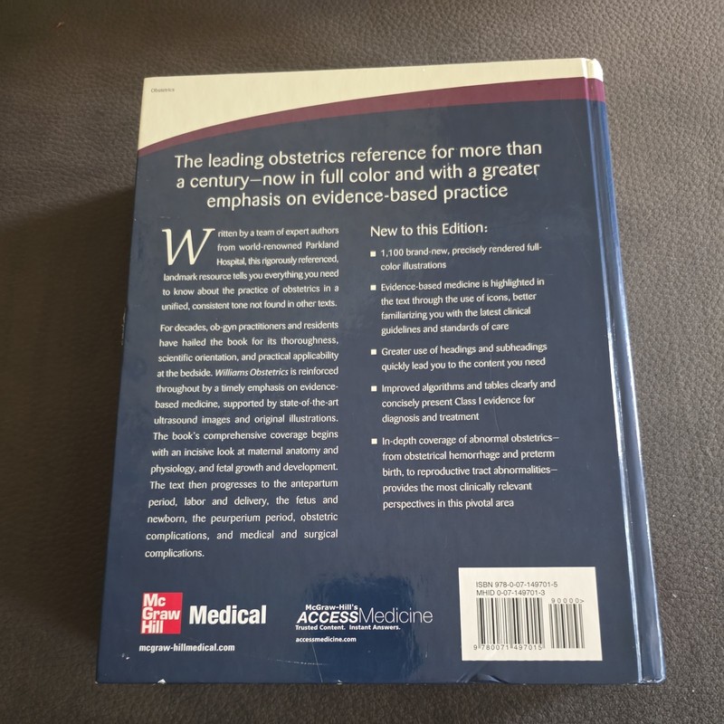 Williams Obstetrics: 23rd Edition by Kenneth J. Leveno, Dwight J. Rouse, Marlene gallery