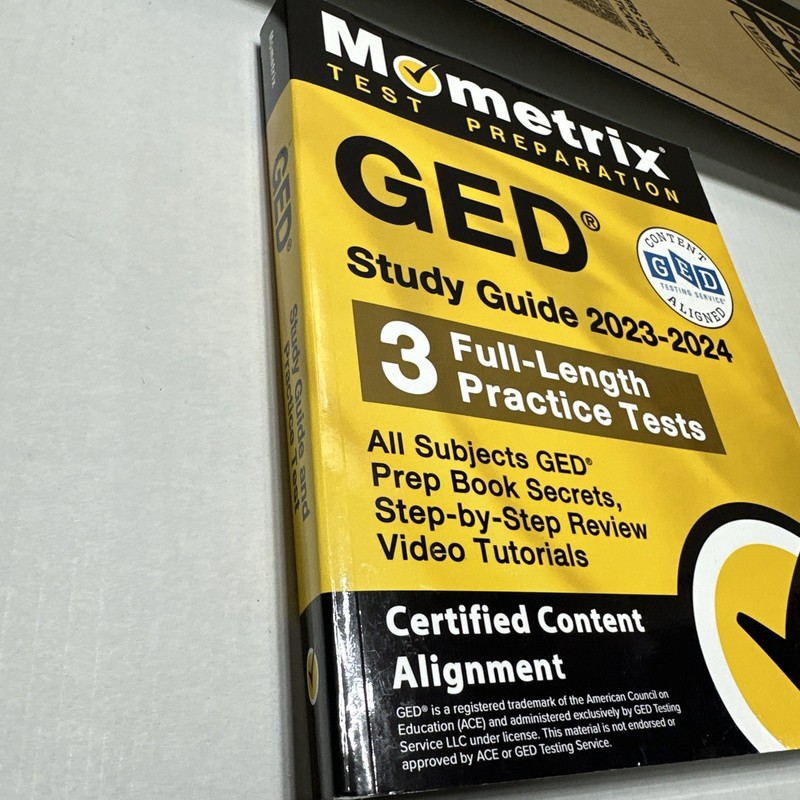 GED Study Guide Prep Book Secrets 2023-2024 All Subjects 3 Full Practice Tests gallery