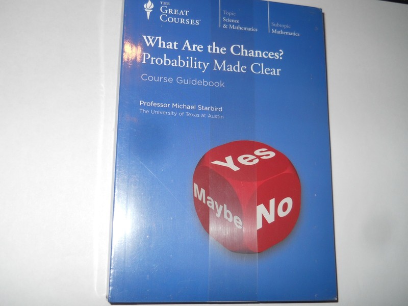What Are the Chances? Probability Made Clear Michael Starbird Great Courses DVD