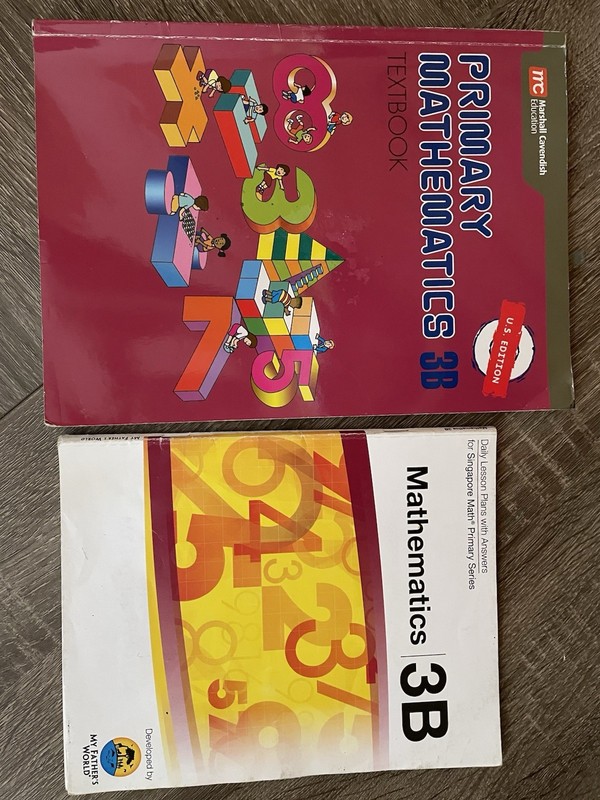Primary Mathematics 3B Textbook Singapore Math My Father’s World Homeschool