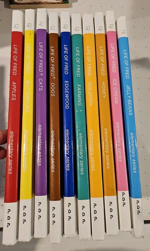 Life Of Fred Complete Elementary Math Set/10 Volume Set Gifted/Homeschooling A-J