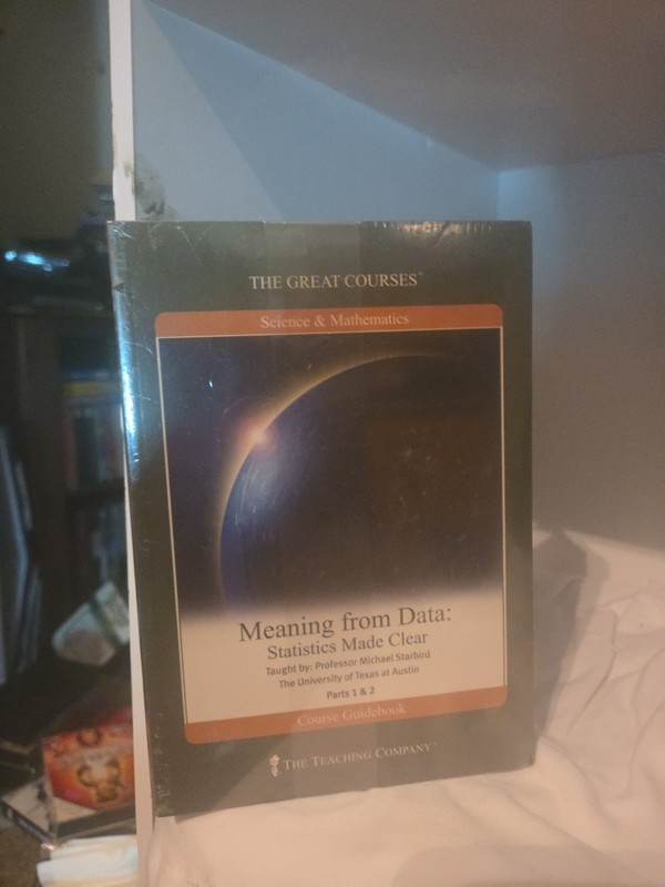 Meaning from Data : Statistics Made Clear by Michael Starbird (DVD)