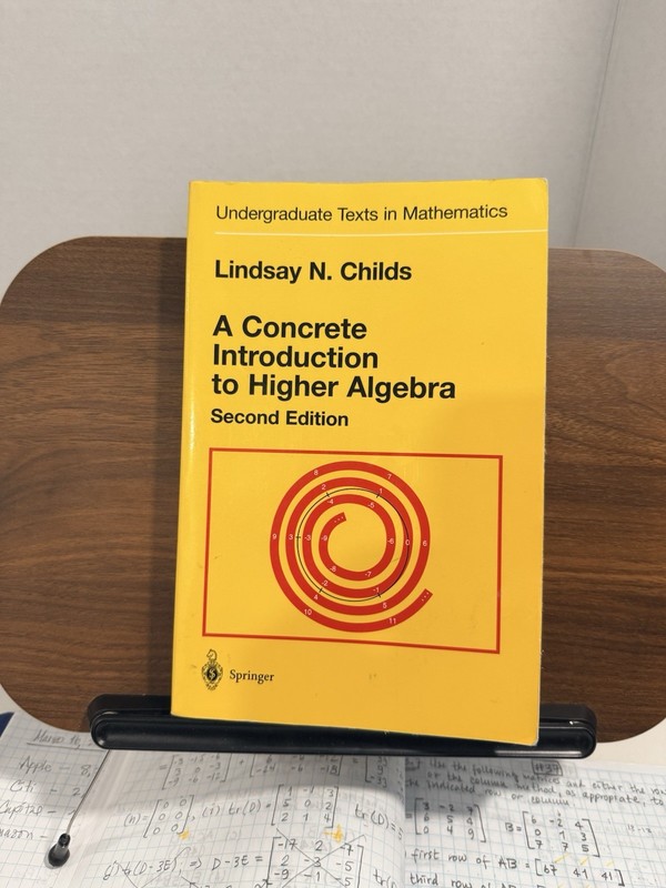A Concrete Introduction to Higher Algebra, 2nd Edition gallery