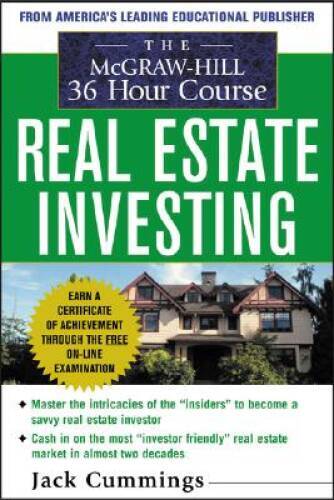The McGraw-Hill 36-Hour Real Estate Investment Course – Paperback – GOOD