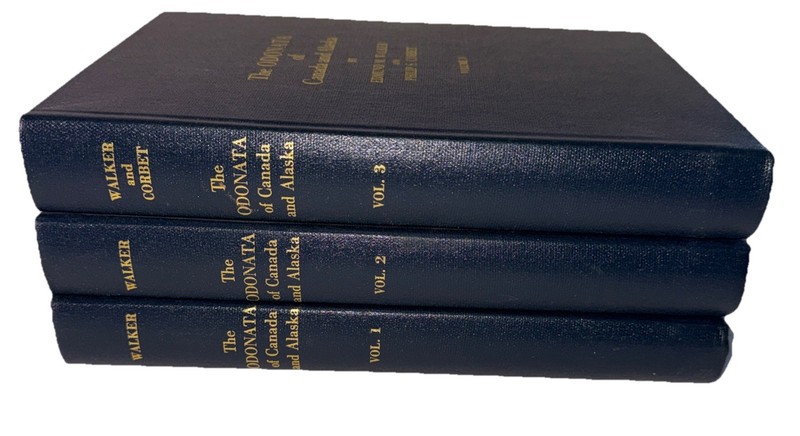 Edmund Walker The Odonata of Canada and Alaska (Hardcover) Volumes 1 2 3 1-3