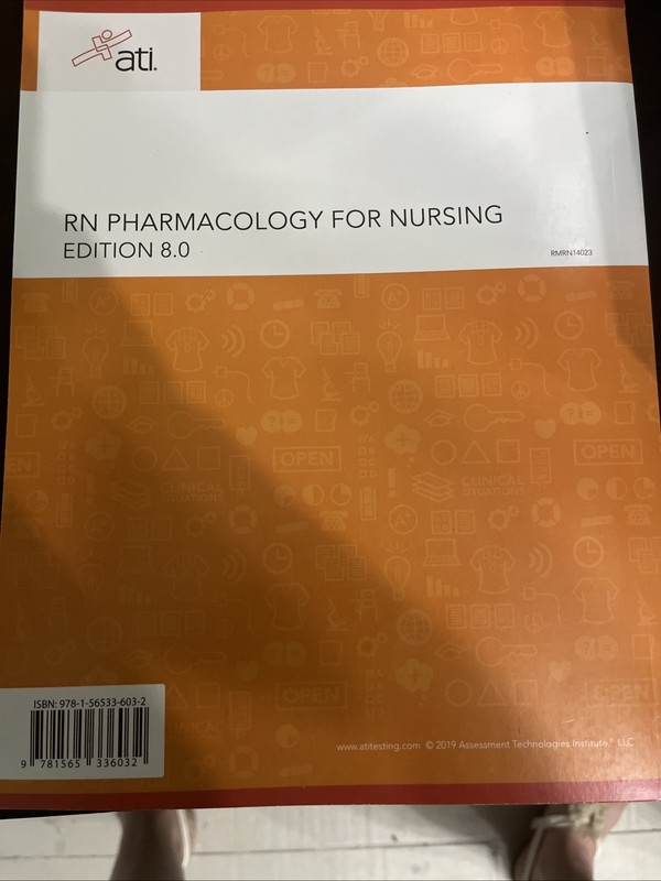 RN Pharmacology for Nursing Edition 8. 0 by Assessment Technologies Institute... gallery