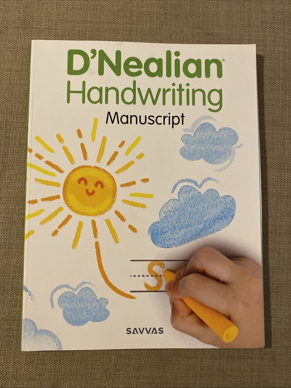 Kindergarten D’Nealian Handwriting Student Consumable Edition 2022 Grade K