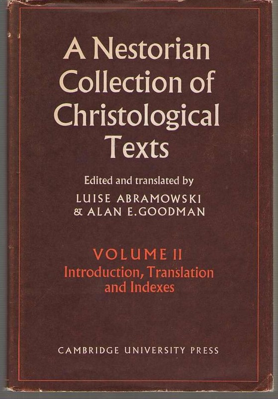 University of Cambridge Oriental Publications: Nestorian Collection of…
