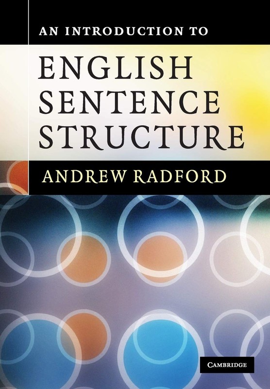 An Introduction to English Sentence Structure – paperback Radford, Andrew