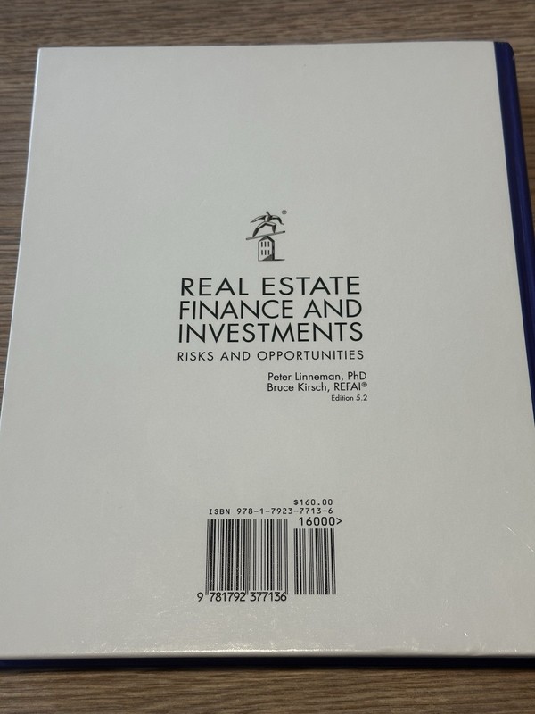 Linneman Real Estate Finance and Investments Risks And Opportunities Edition 5.2 gallery