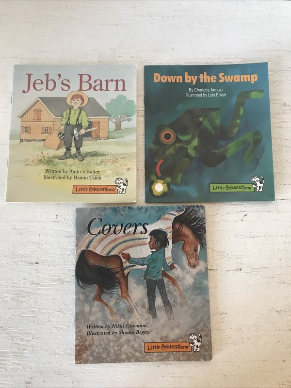 Scott Foresman Little Celebrations Books - At The Library, Jeb’s Barn, Cookies + gallery
